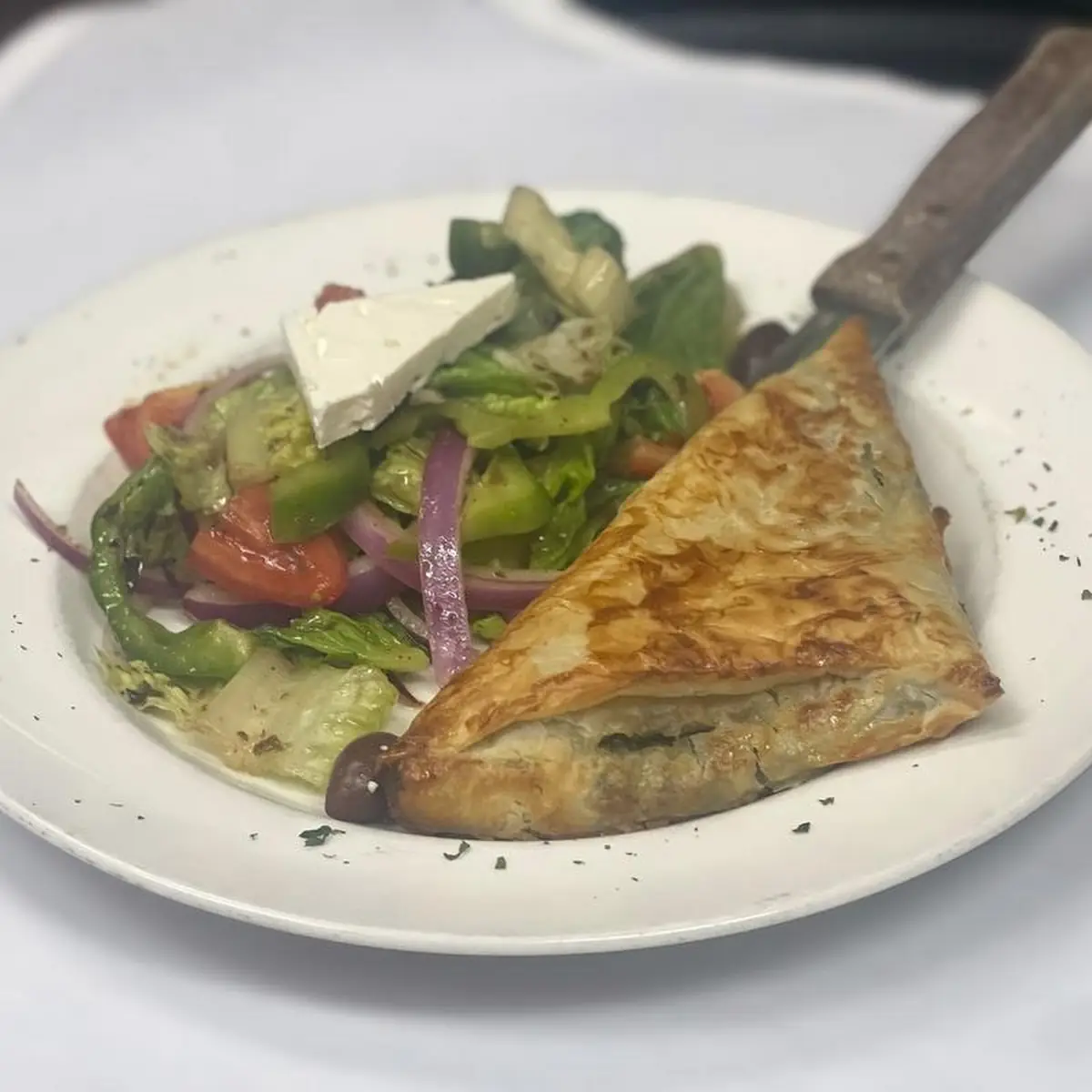 Lunch Spanakopita Salad