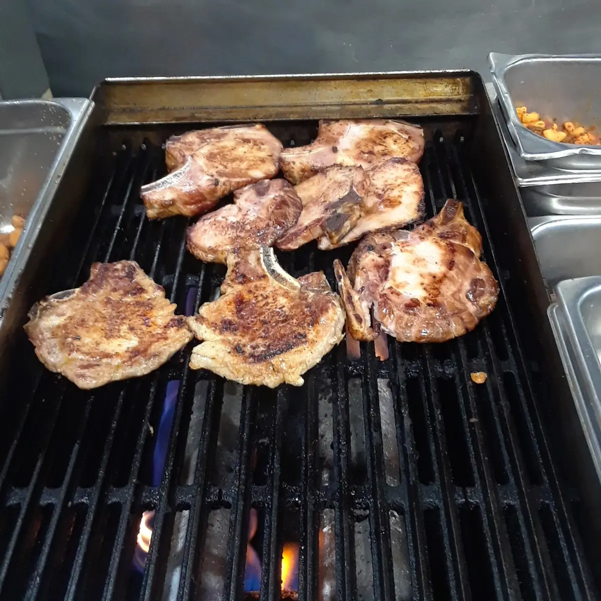 Pork Chop and Eggs