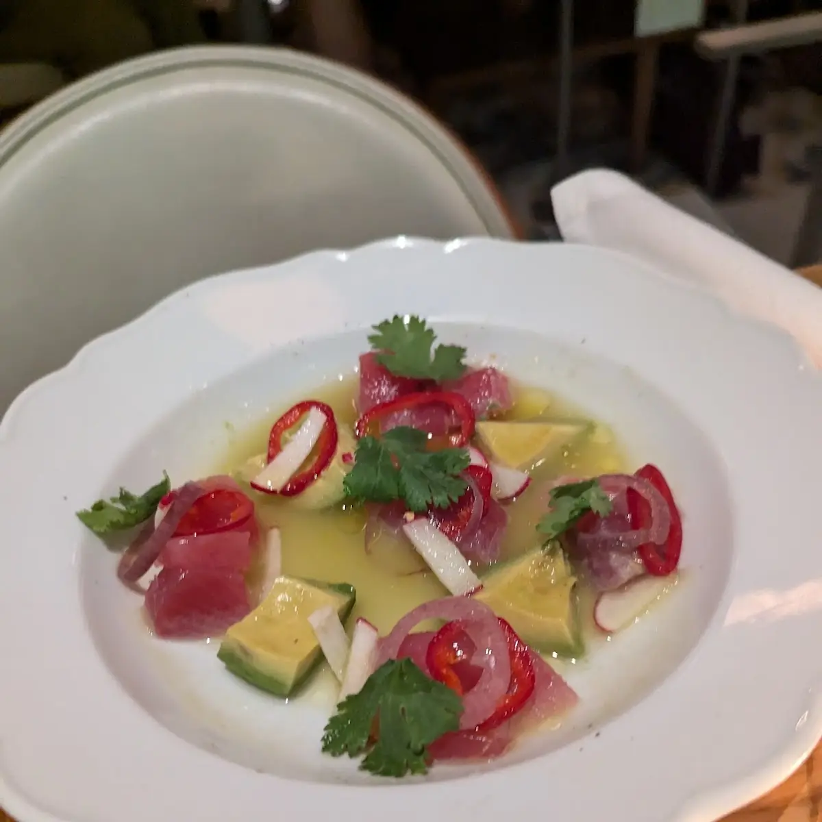 Yellowfin Tuna Crudo