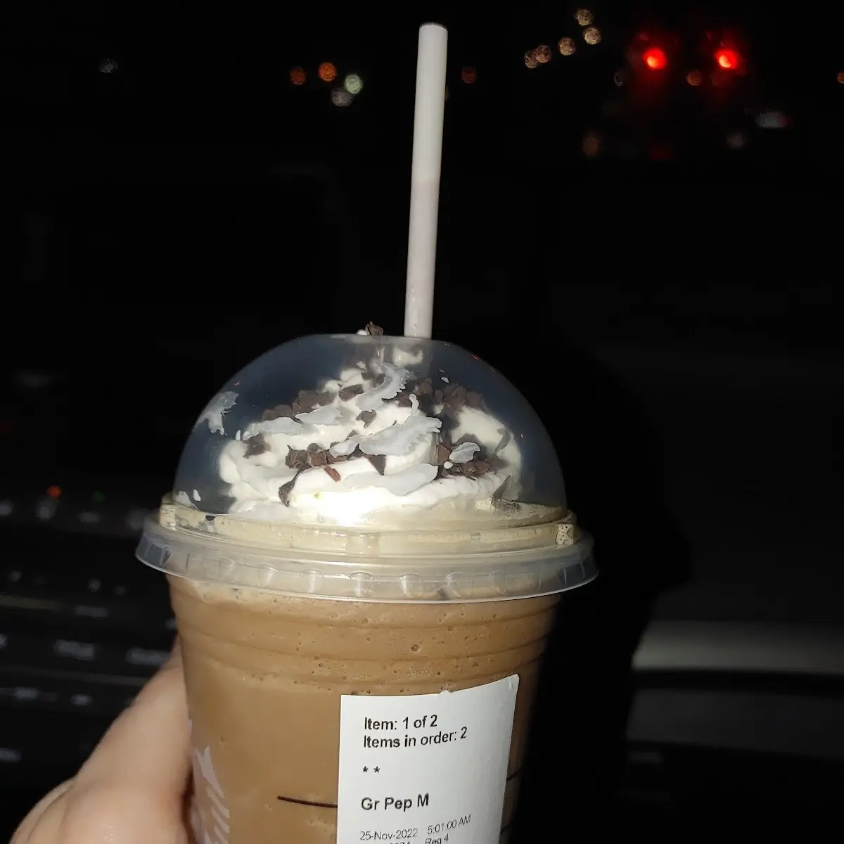 Peppermint Mocha Frappuccino