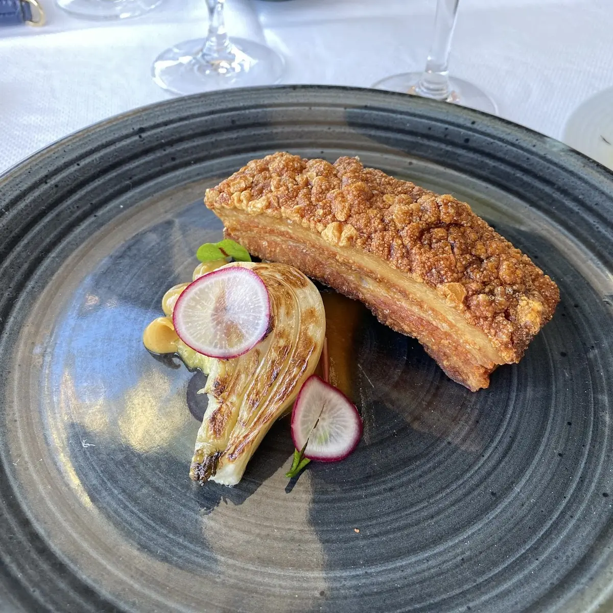 Slow Cooked Crispy Pork Belly