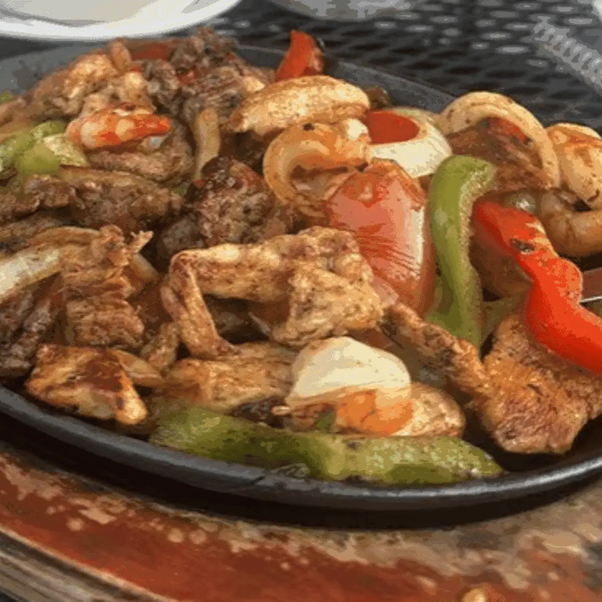 Chicken and Steak Fajitas