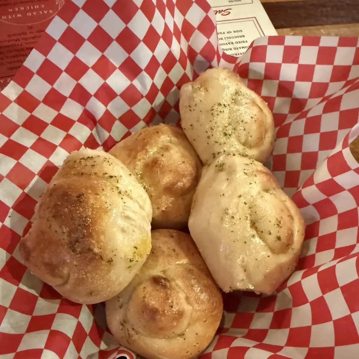 Dozen Garlic Rolls w Dipping Sauce