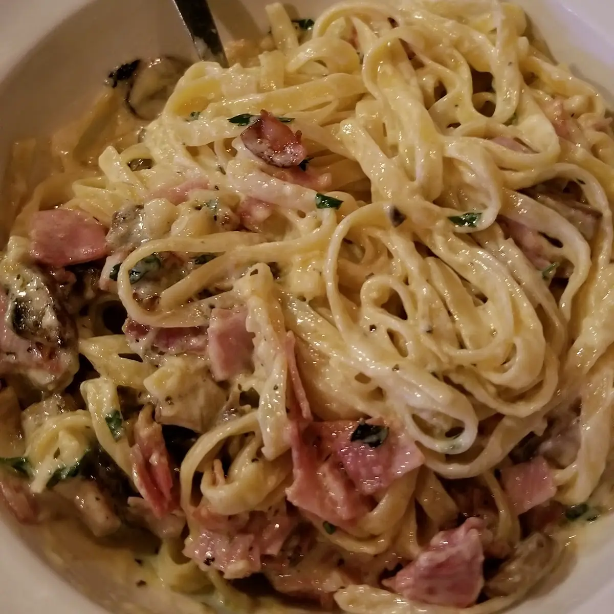 Fettuccine Carbonara