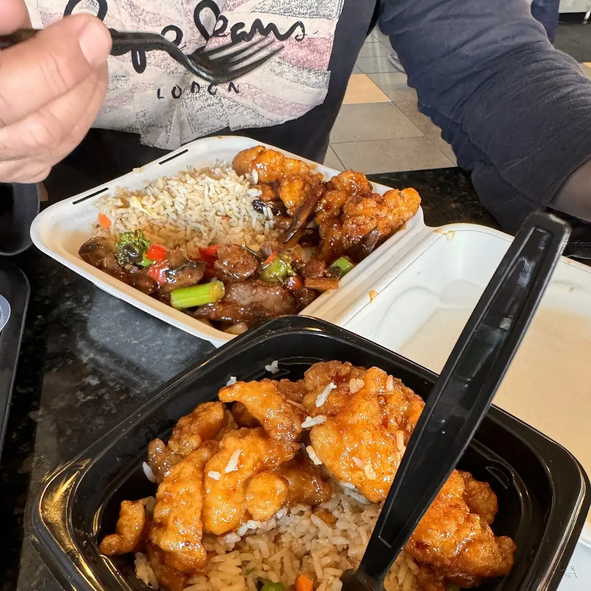 Orange Chicken Rice