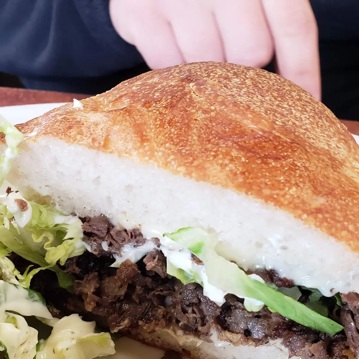 Steak and Cheese Panini