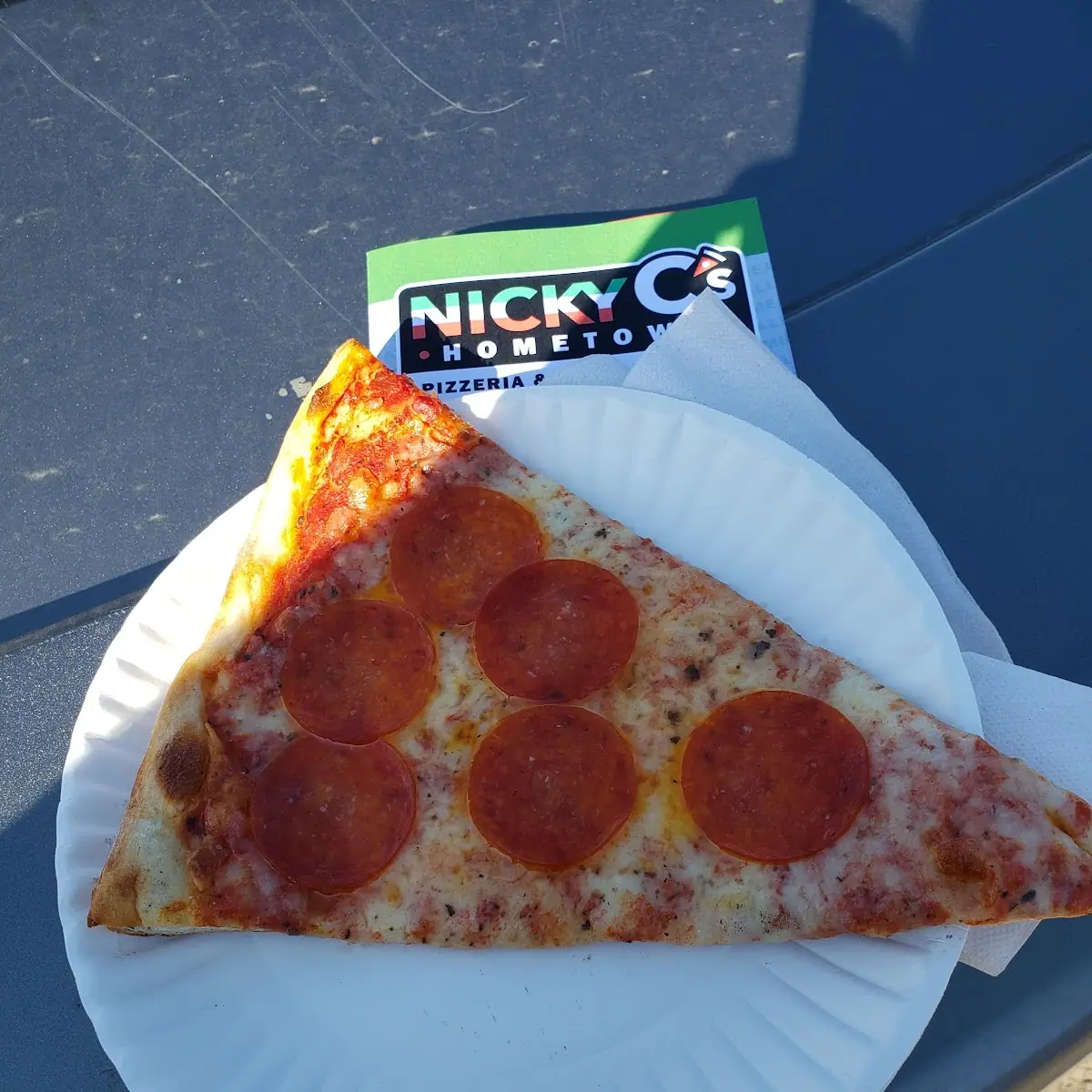 Pepperoni Pizza Slice