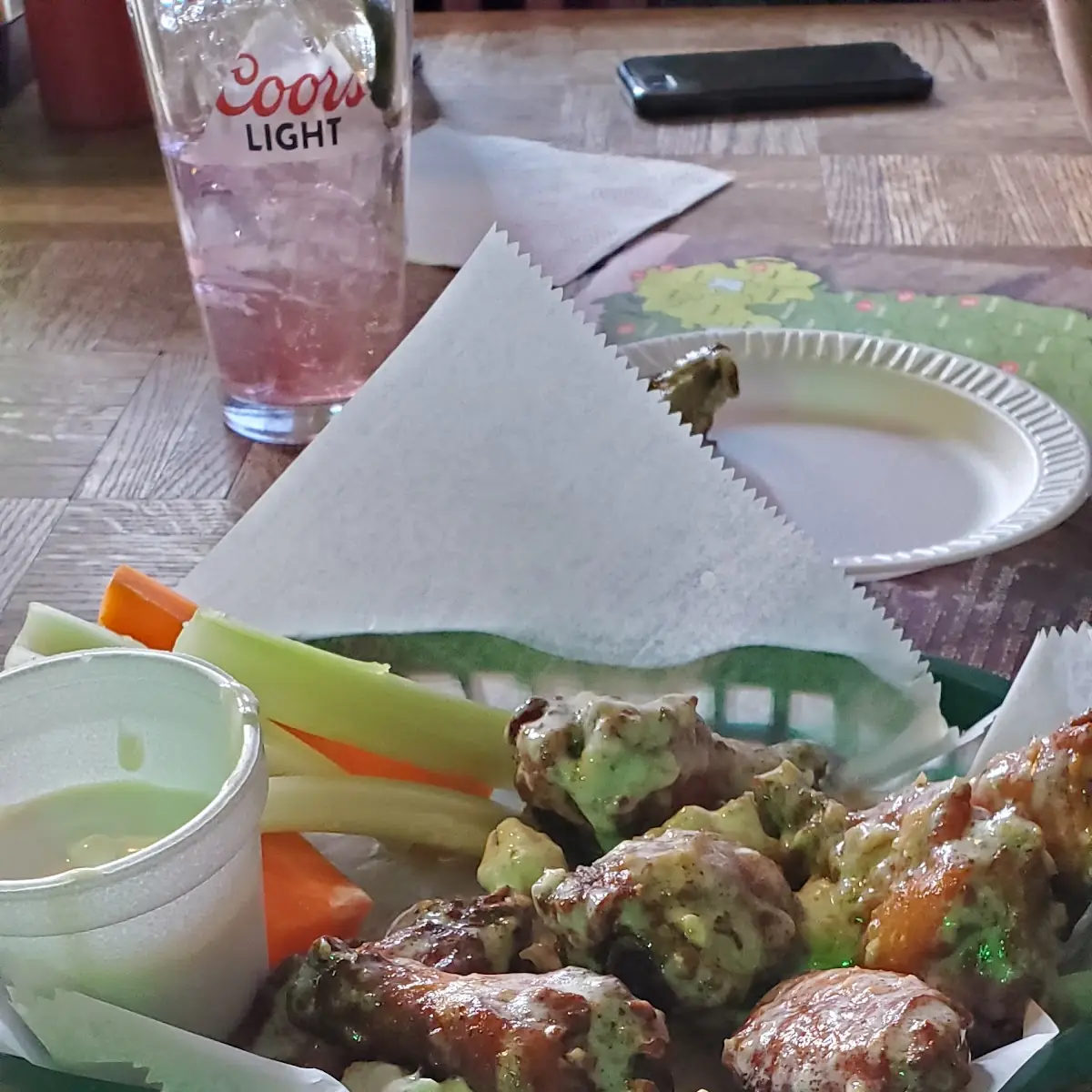 Garlic Blue Cheese Jumbo Wings