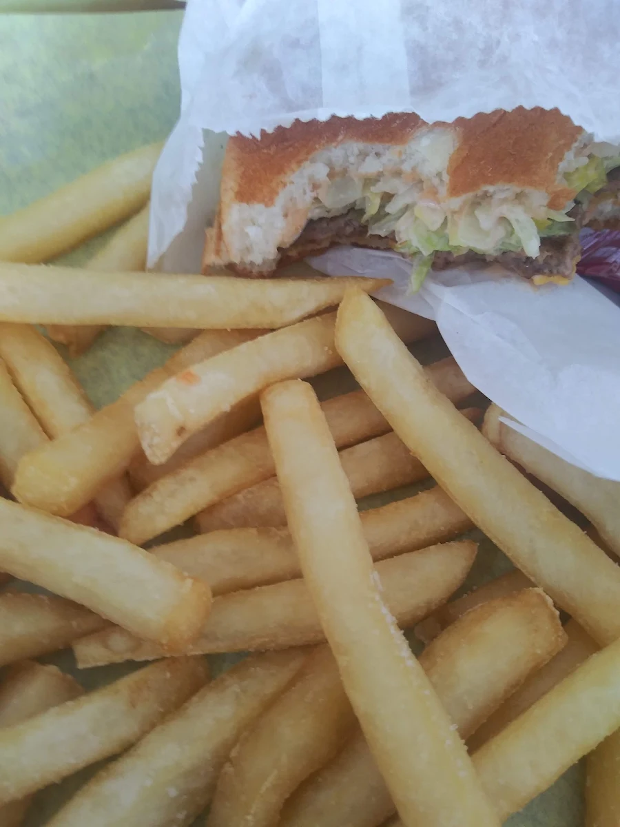 1 4 lb Burger with Cheese Combo