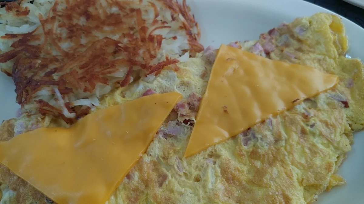 Ham and Cheese Omelet