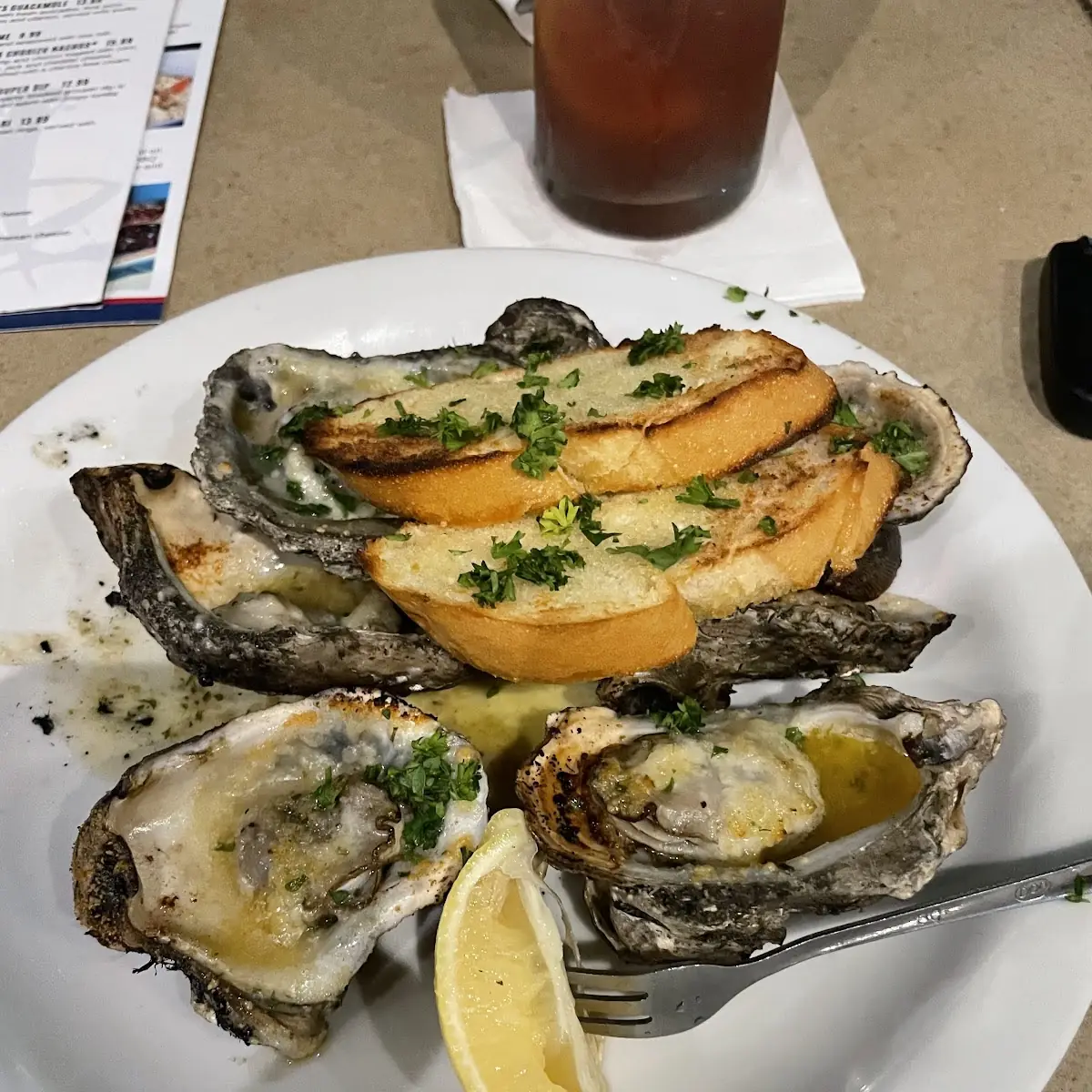 Raw Oysters on the Half Shell
