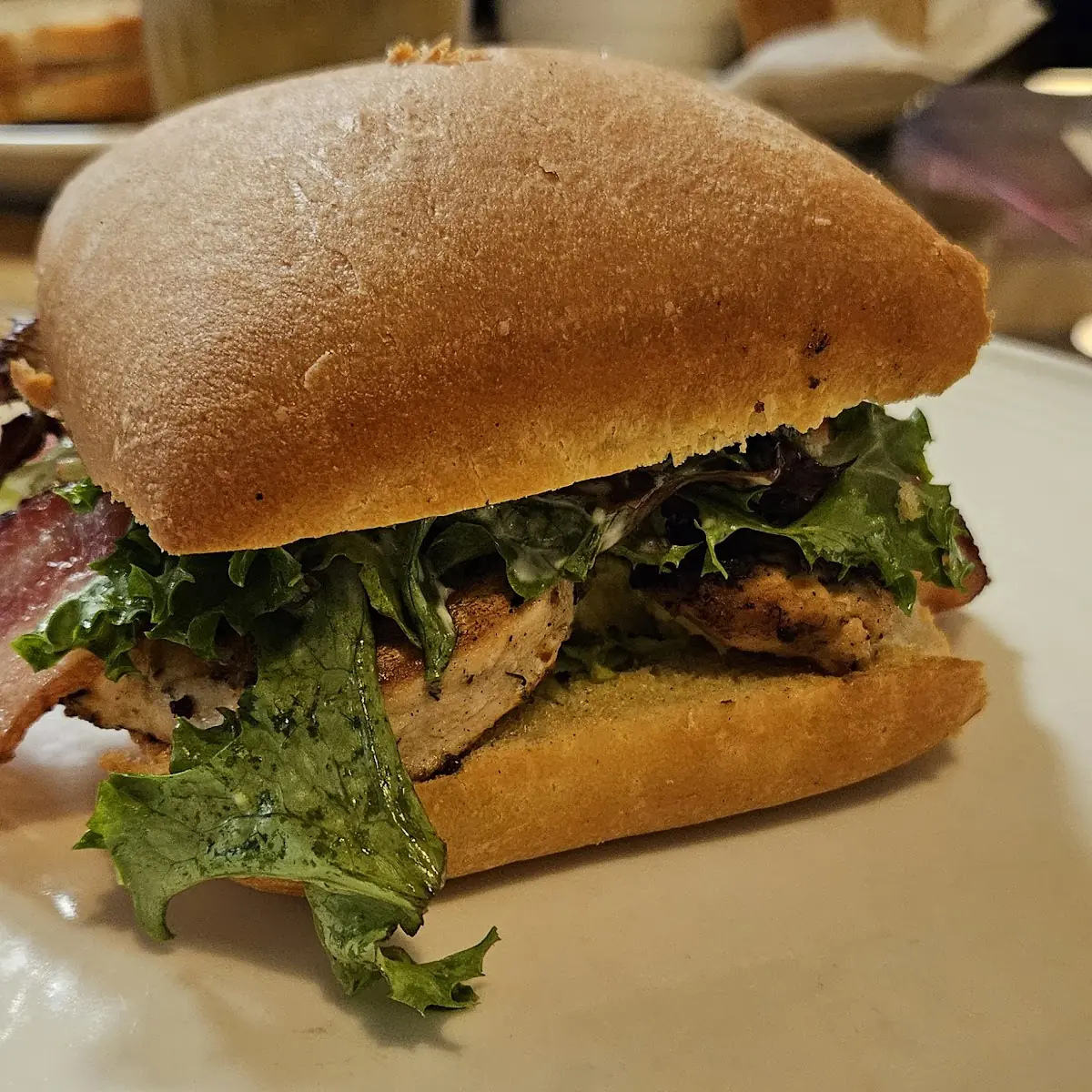 Chicken Bacon Avocado Sandwich