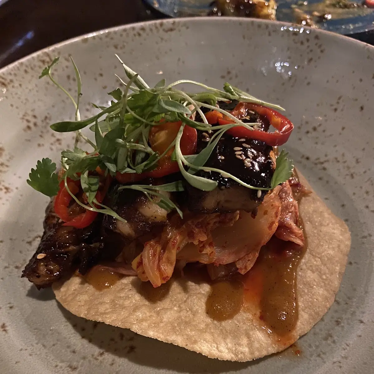 Pork Belly Tostada