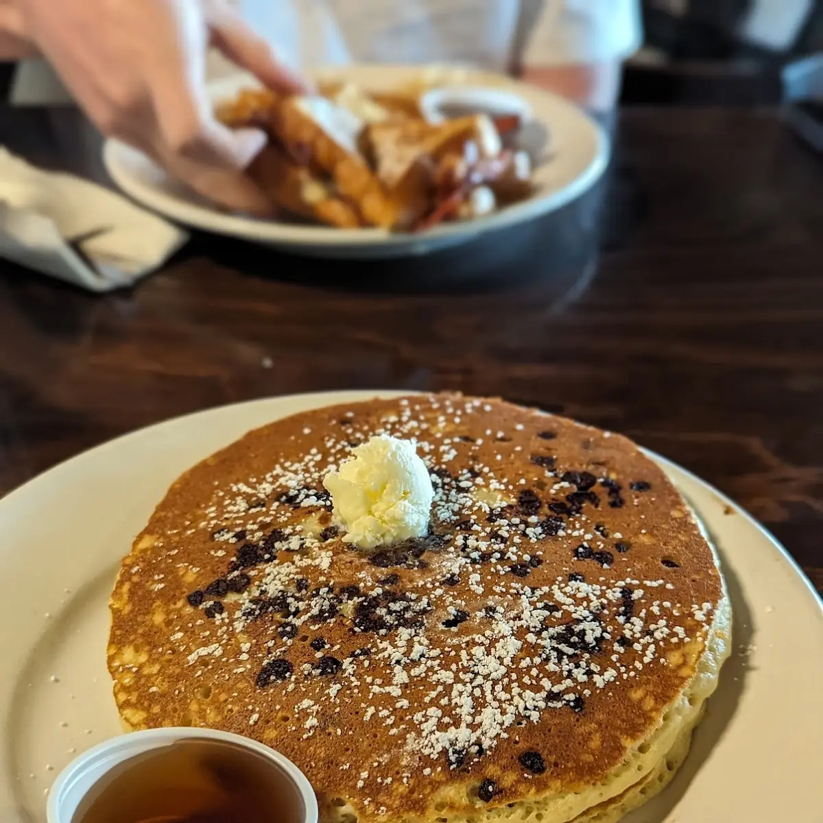 Blueberry Short Stack Pancakes