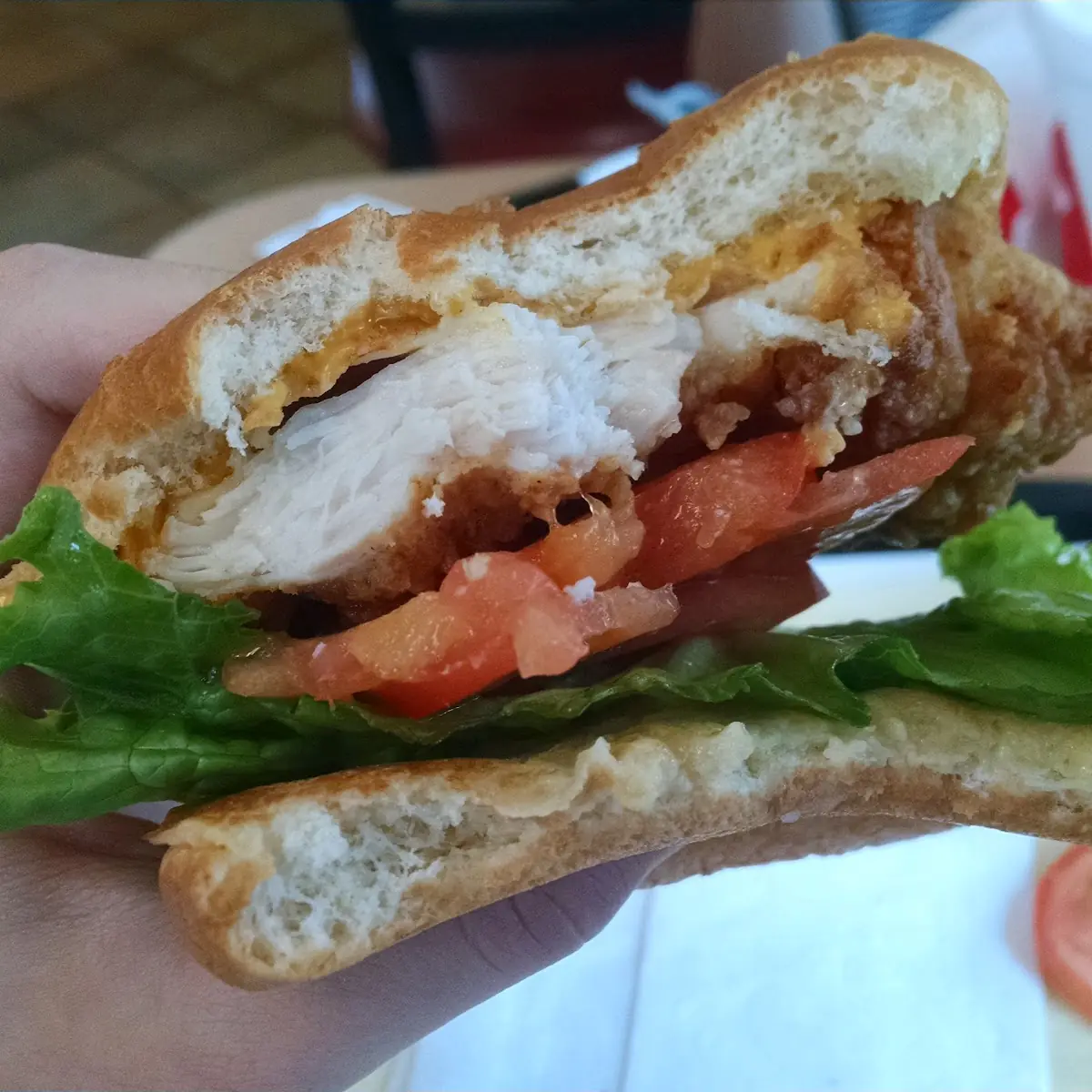 Deluxe Chicken Burger