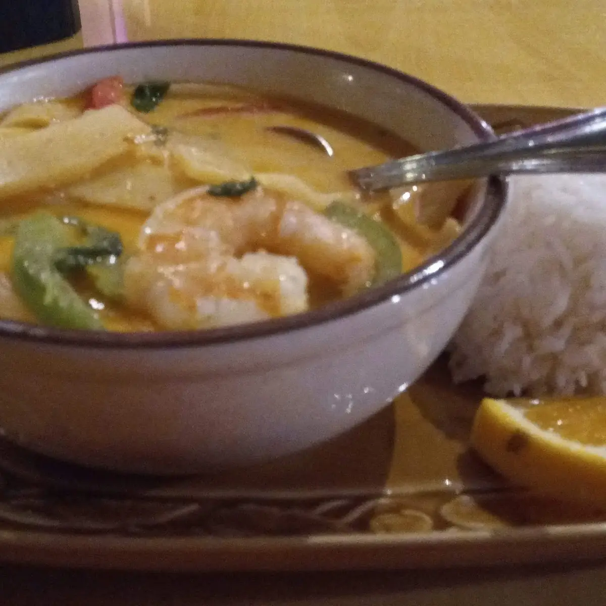 Shrimp Red Curry