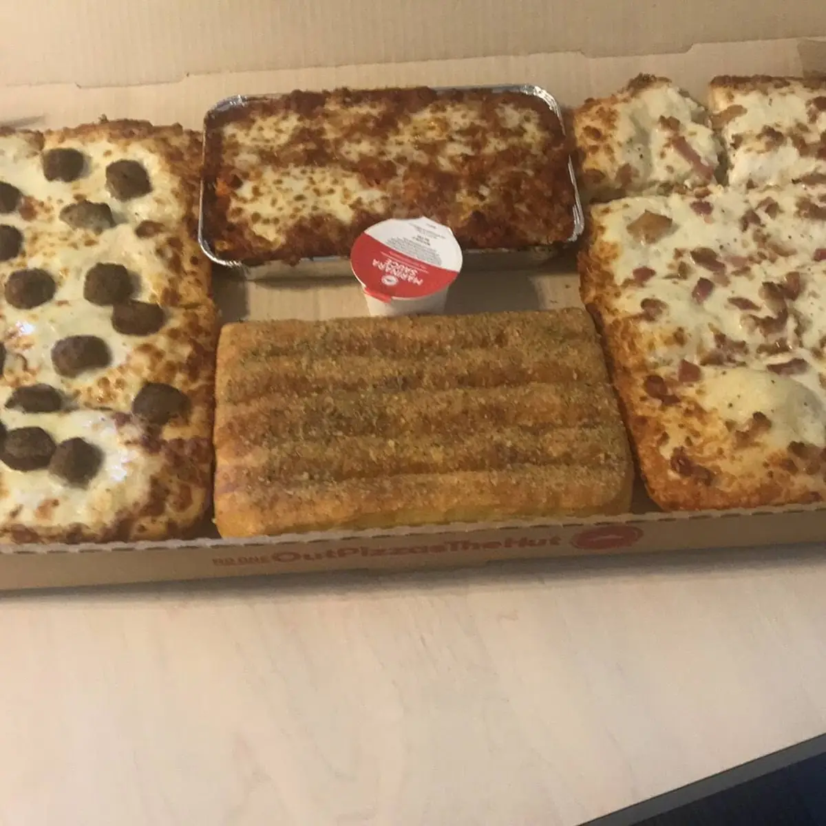 Big Meal at Pizza Hut