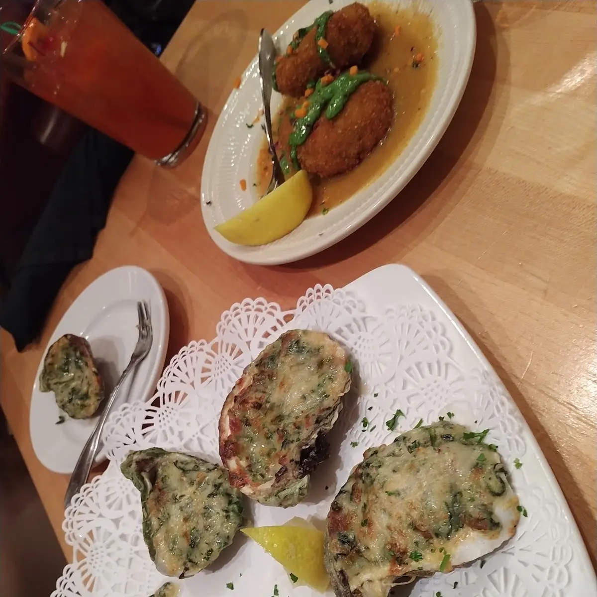 Oysters Rockefeller
