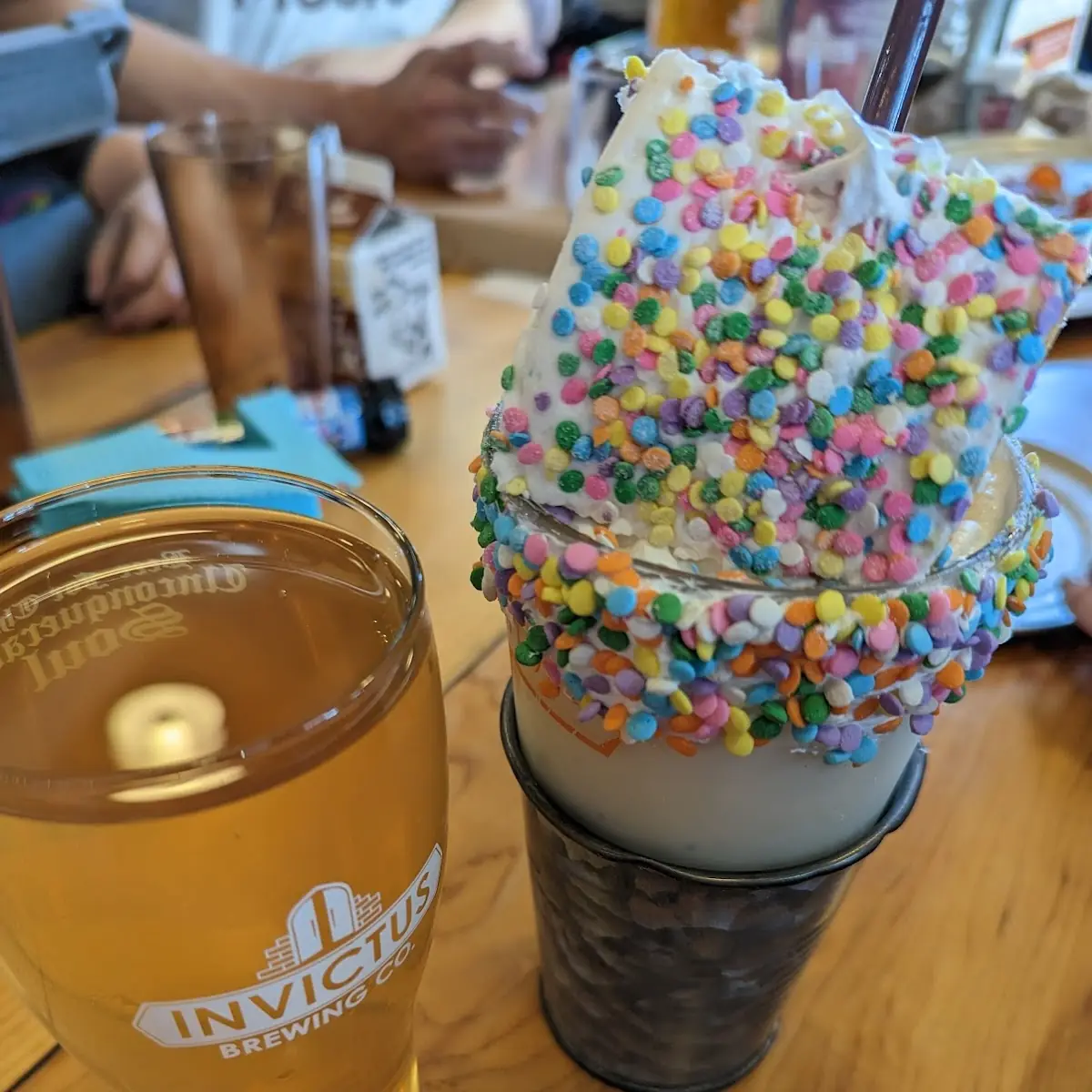 Cake Batter Milk Shake