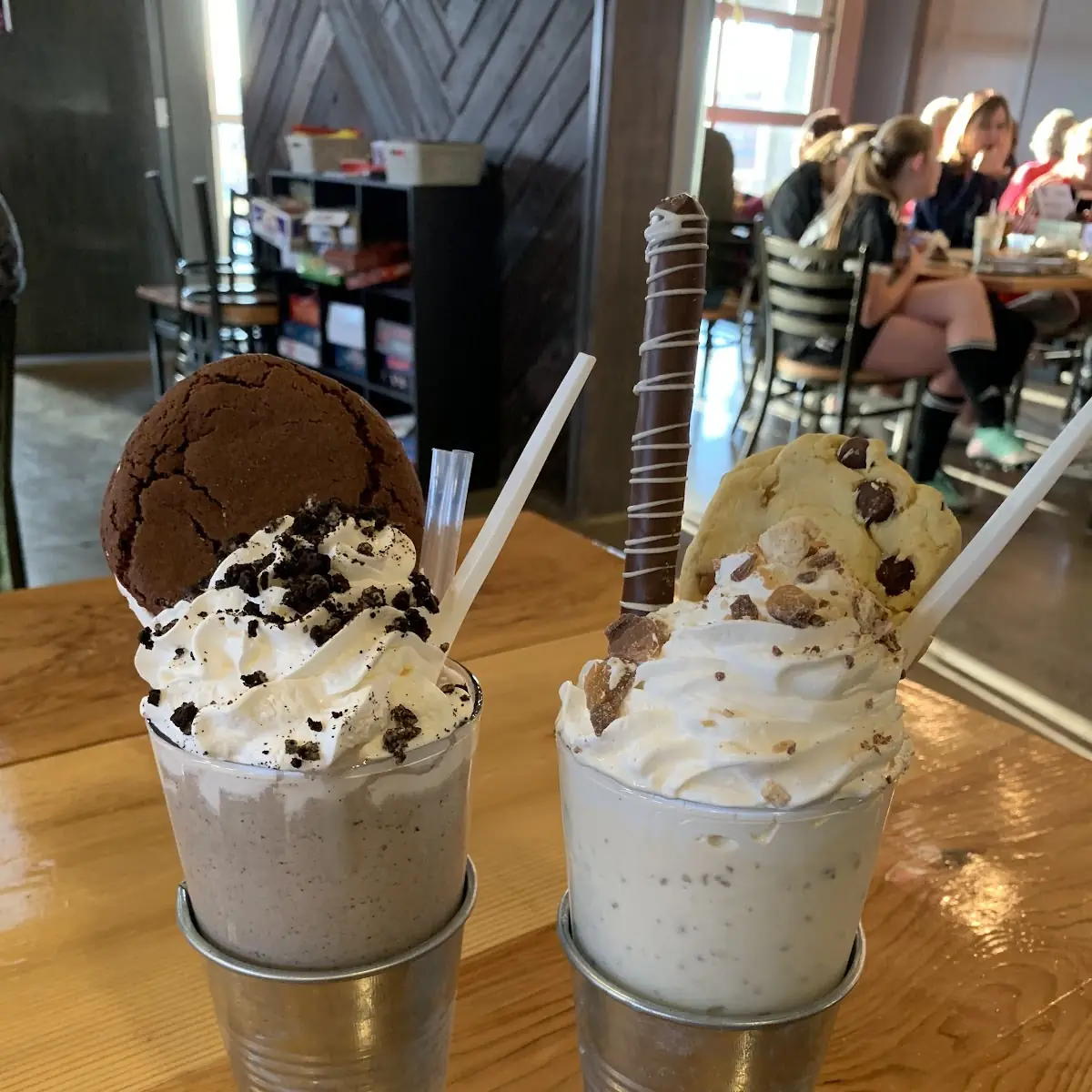 Oreo and Salted Caramel Milkshake