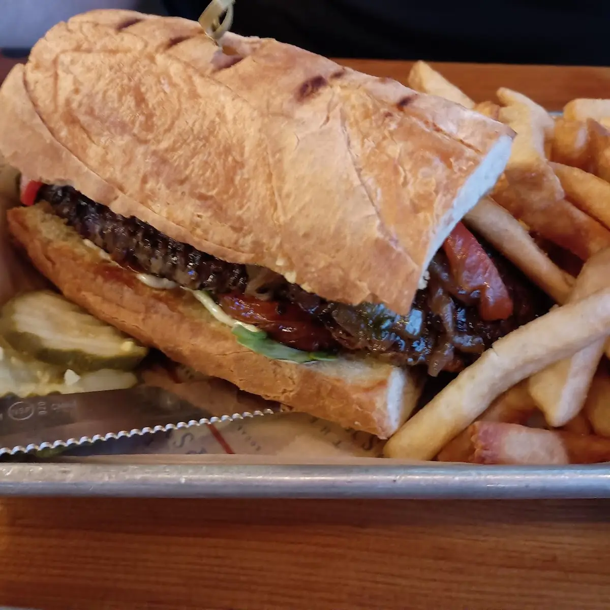 Sassy Steak Sandwich