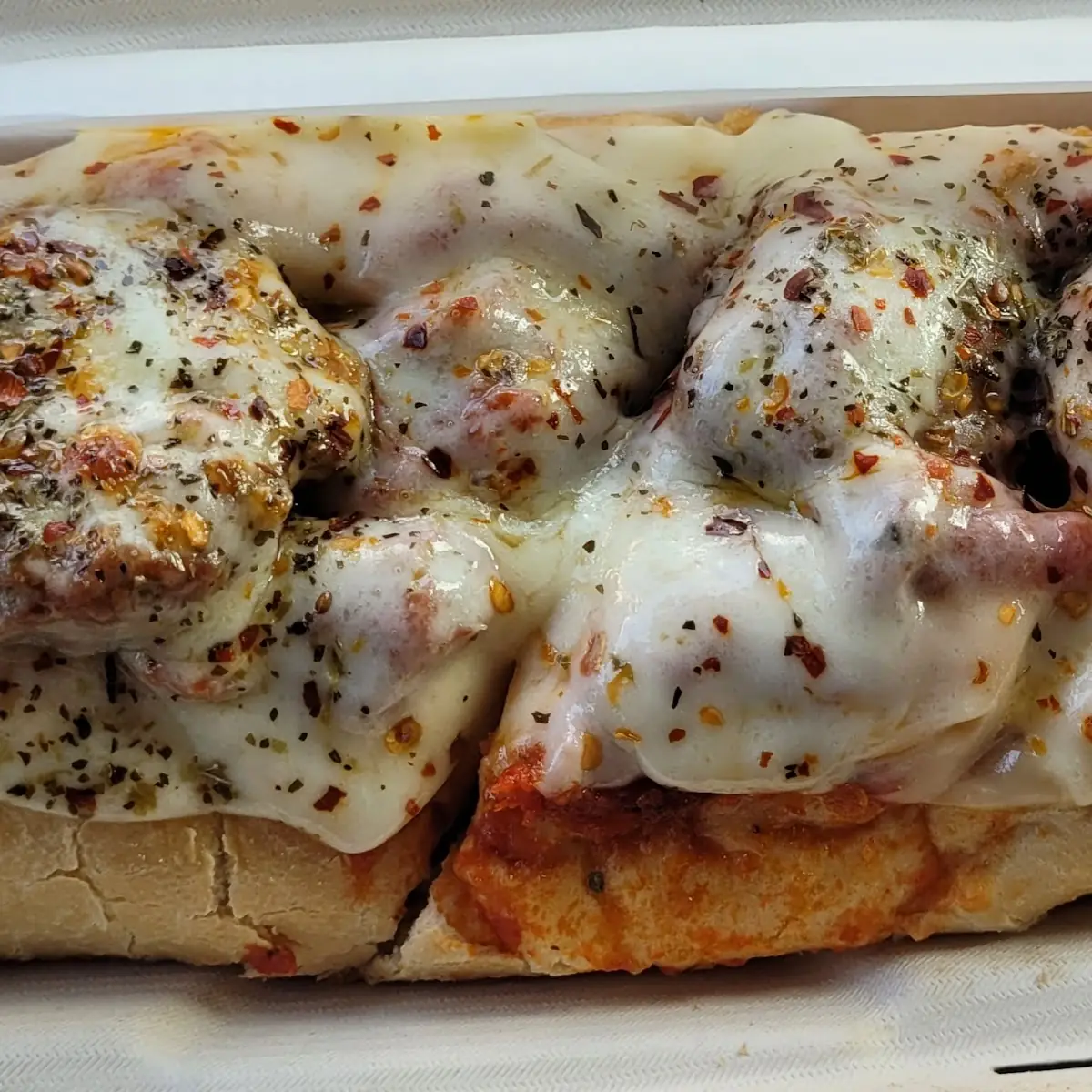 Meatball Sub Extra Cheese