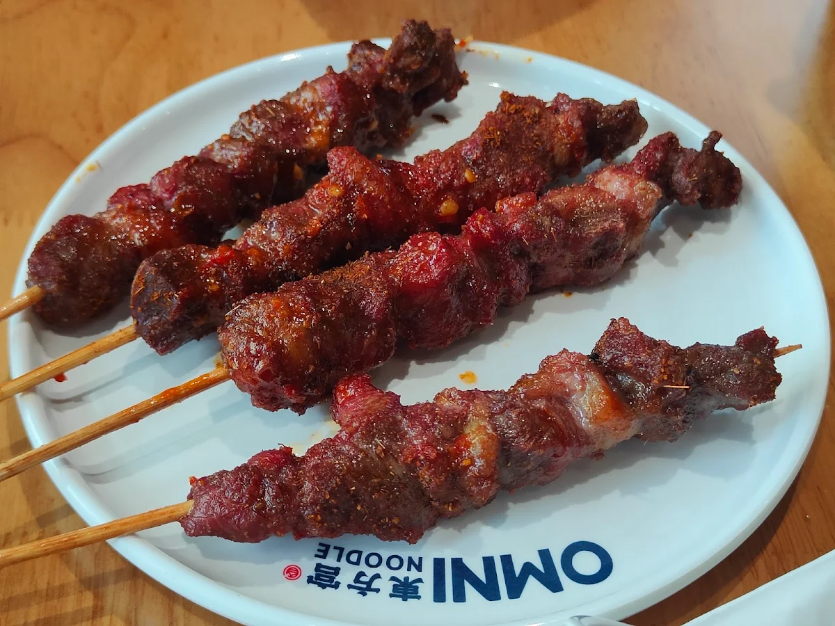 Lamb Skewer, Omni Noodle Palace(Yonge Sheppard Centre) 东方宫兰州牛肉拉面