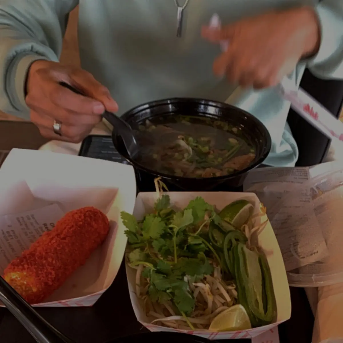 Half & Half Korean Corn Dog