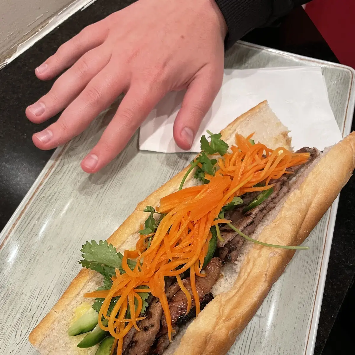 Grilled Beef Banh MI