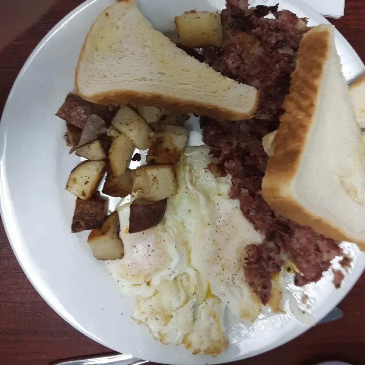 Eggs Home Fries