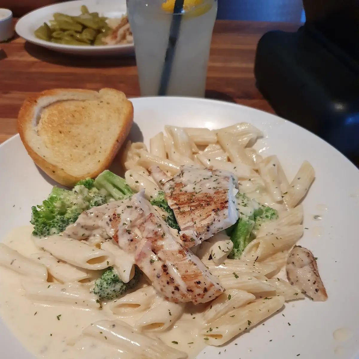 Grilled Chicken Alfredo