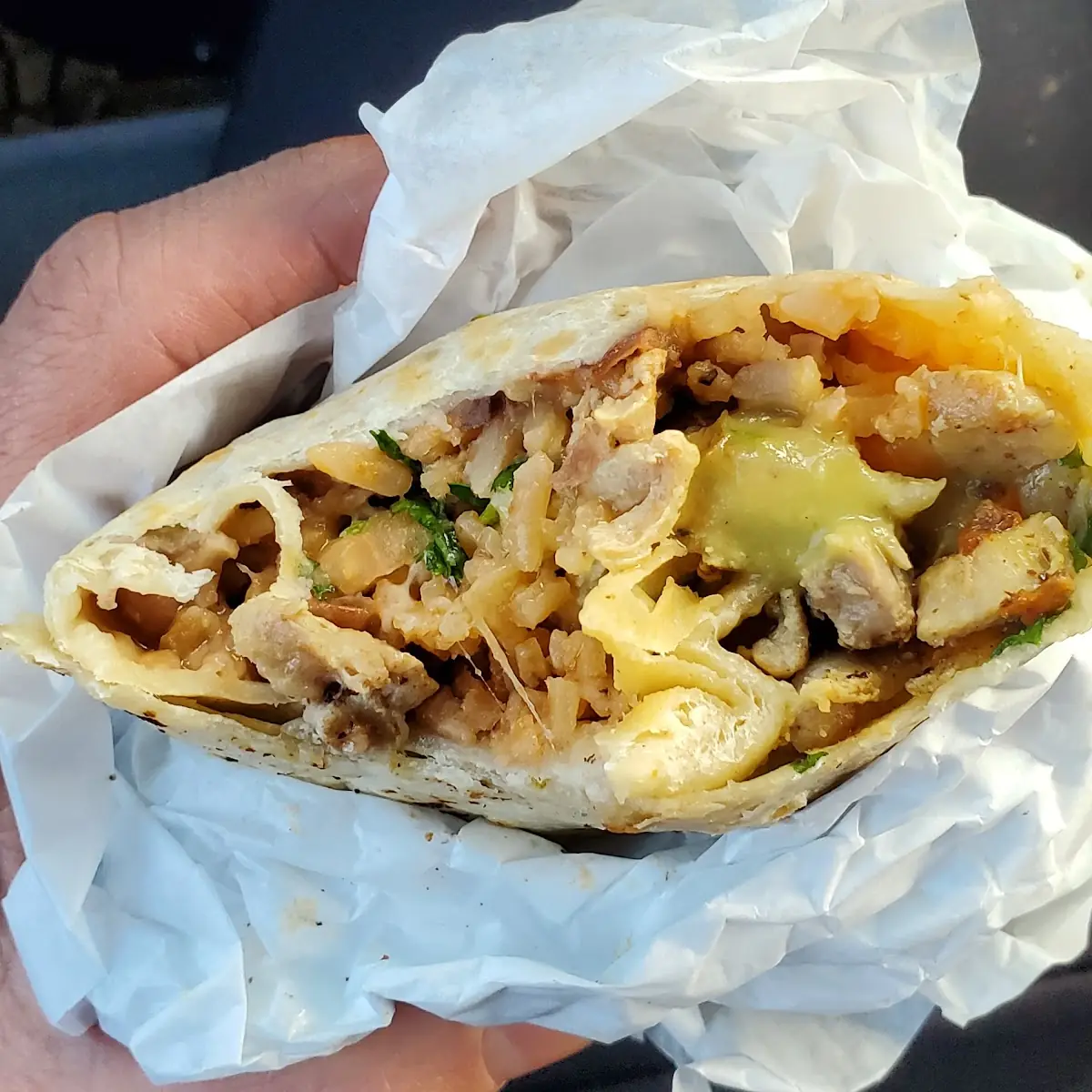Chicken Burrito