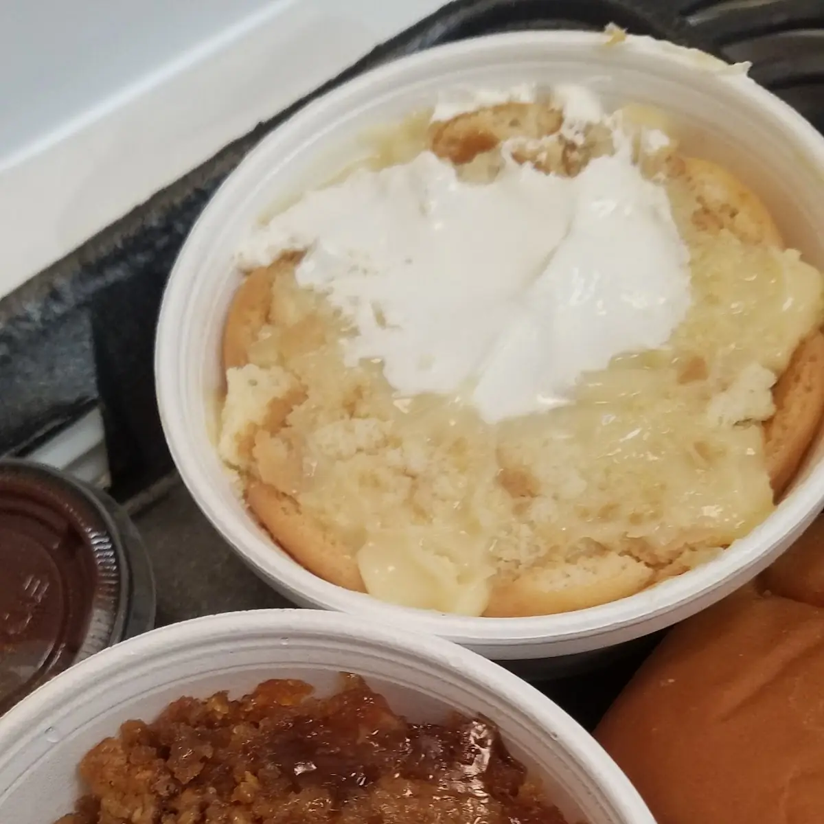 Banana Pudding and Apple Cobbler