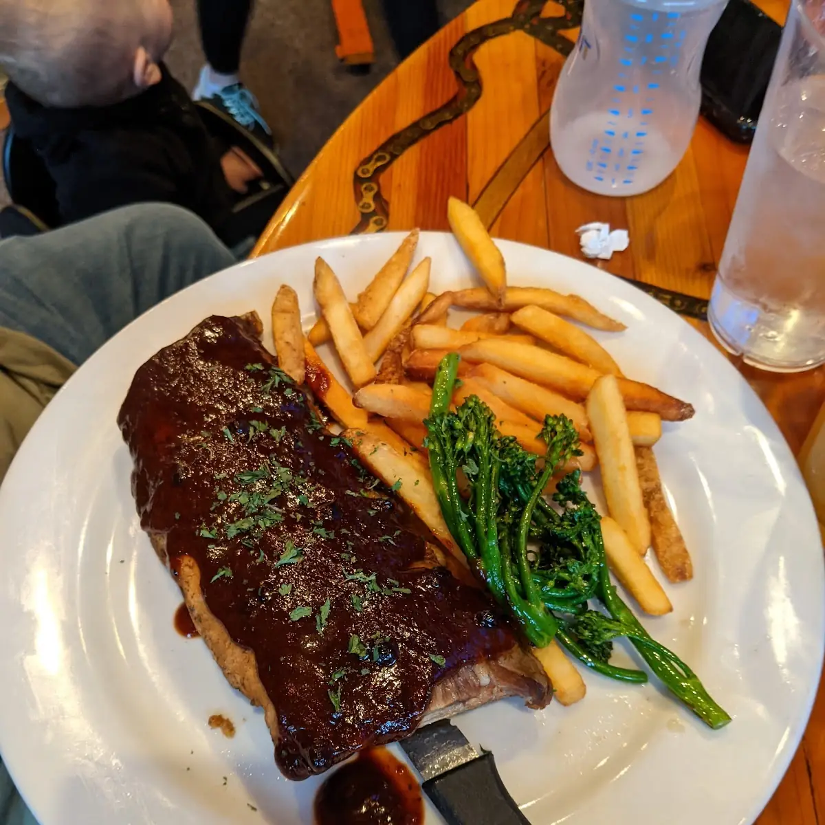 Huckleberry Reduction over Ribs