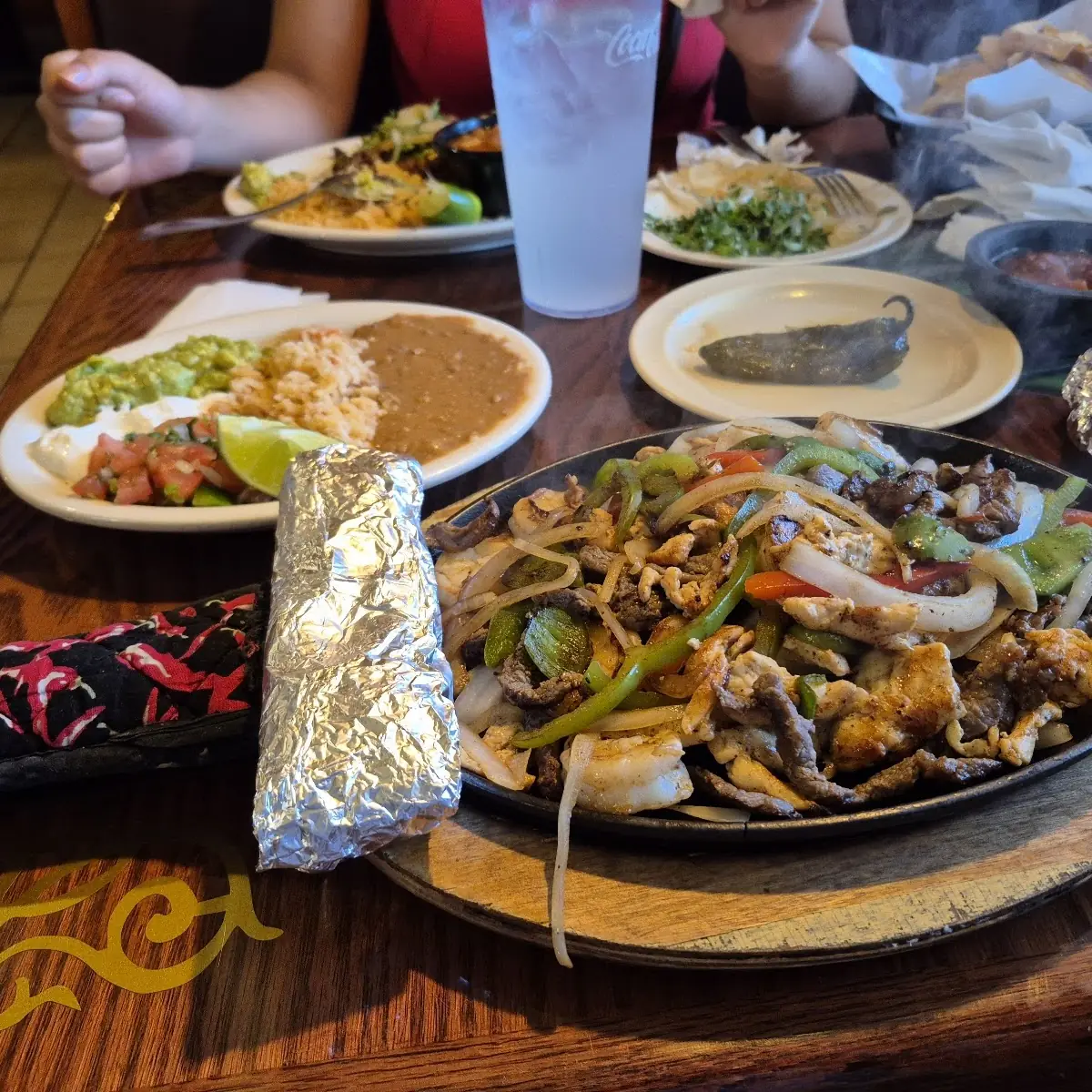 Seafood Fajitas