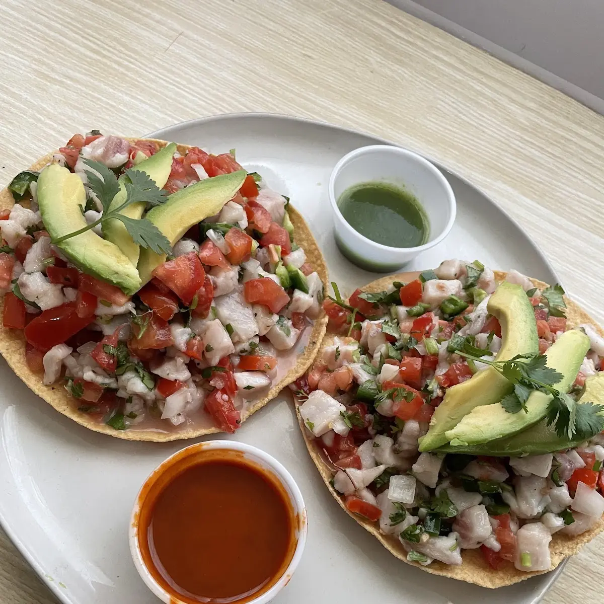 Tostadas de Ceviche