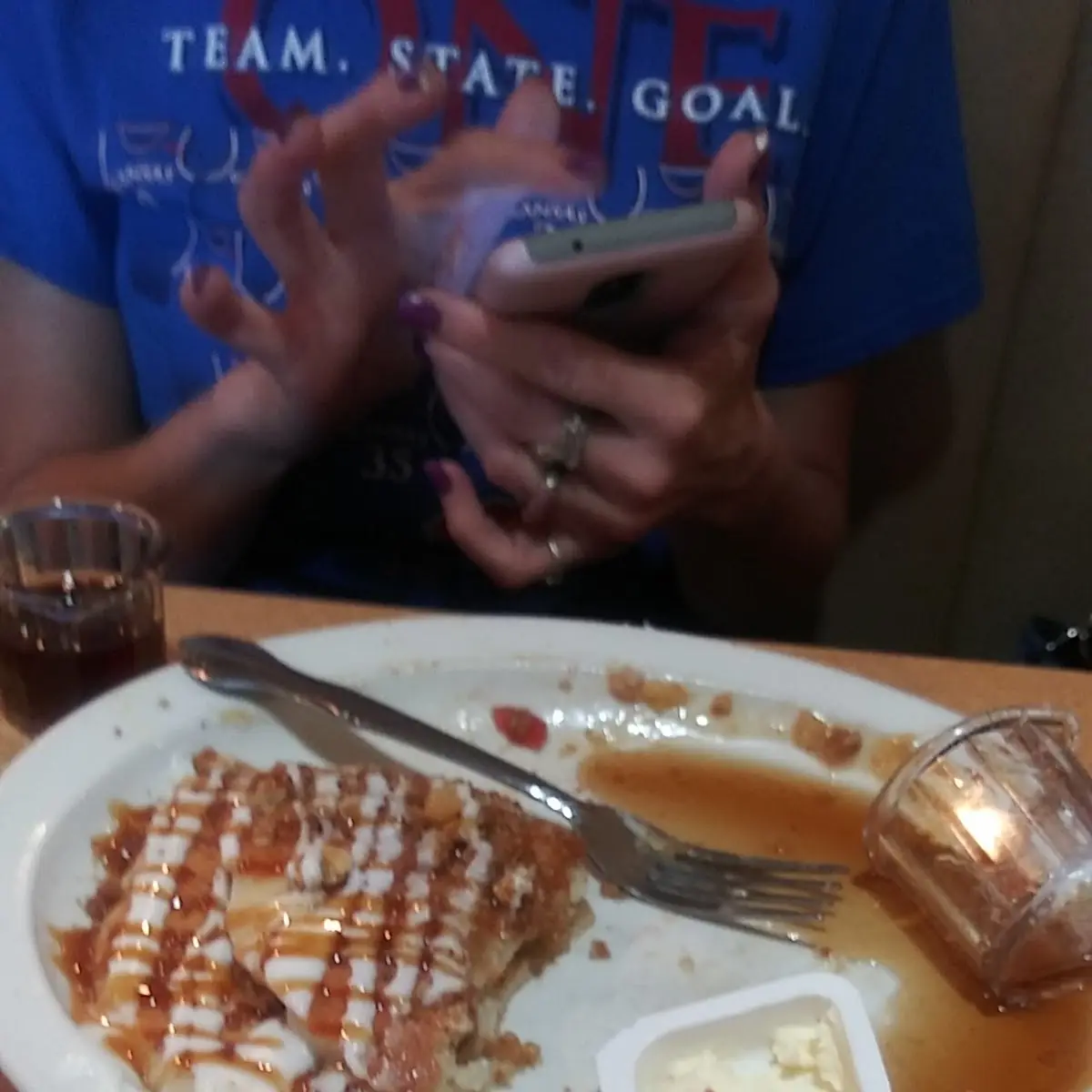 Caramel Apple Pancakes