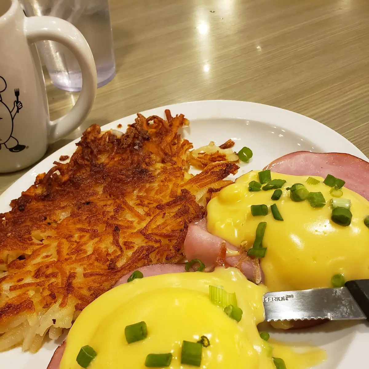 Classic Eggs Benedict 760 Cal