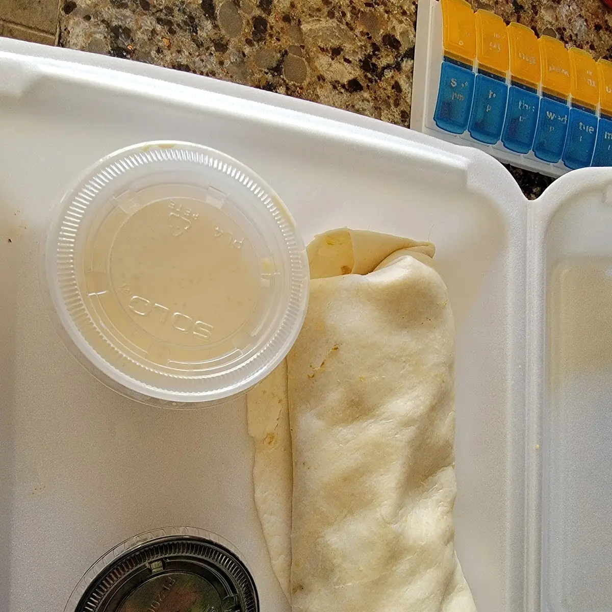 Queso Blanco Burrito 950 Cal
