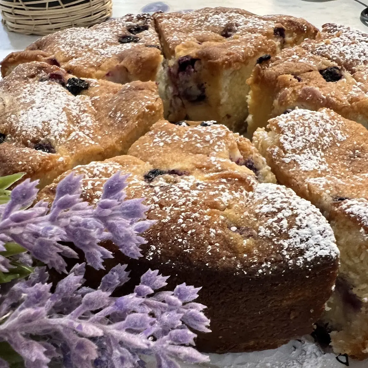 Homemade Mini-Blueberry Bundt Cake