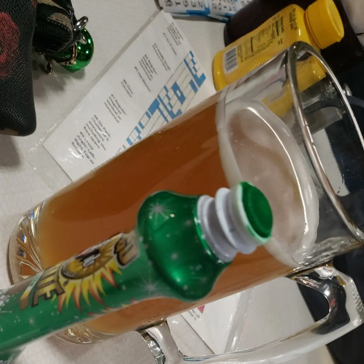 Tall Blue Moon Belgian White