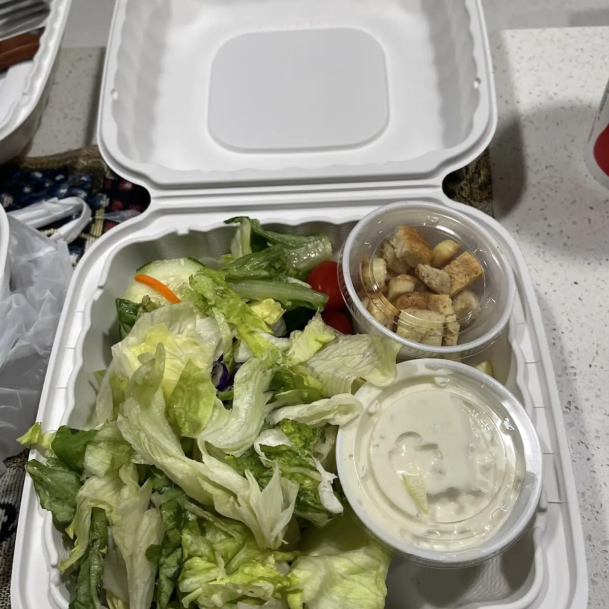 Side Salad with Ranch