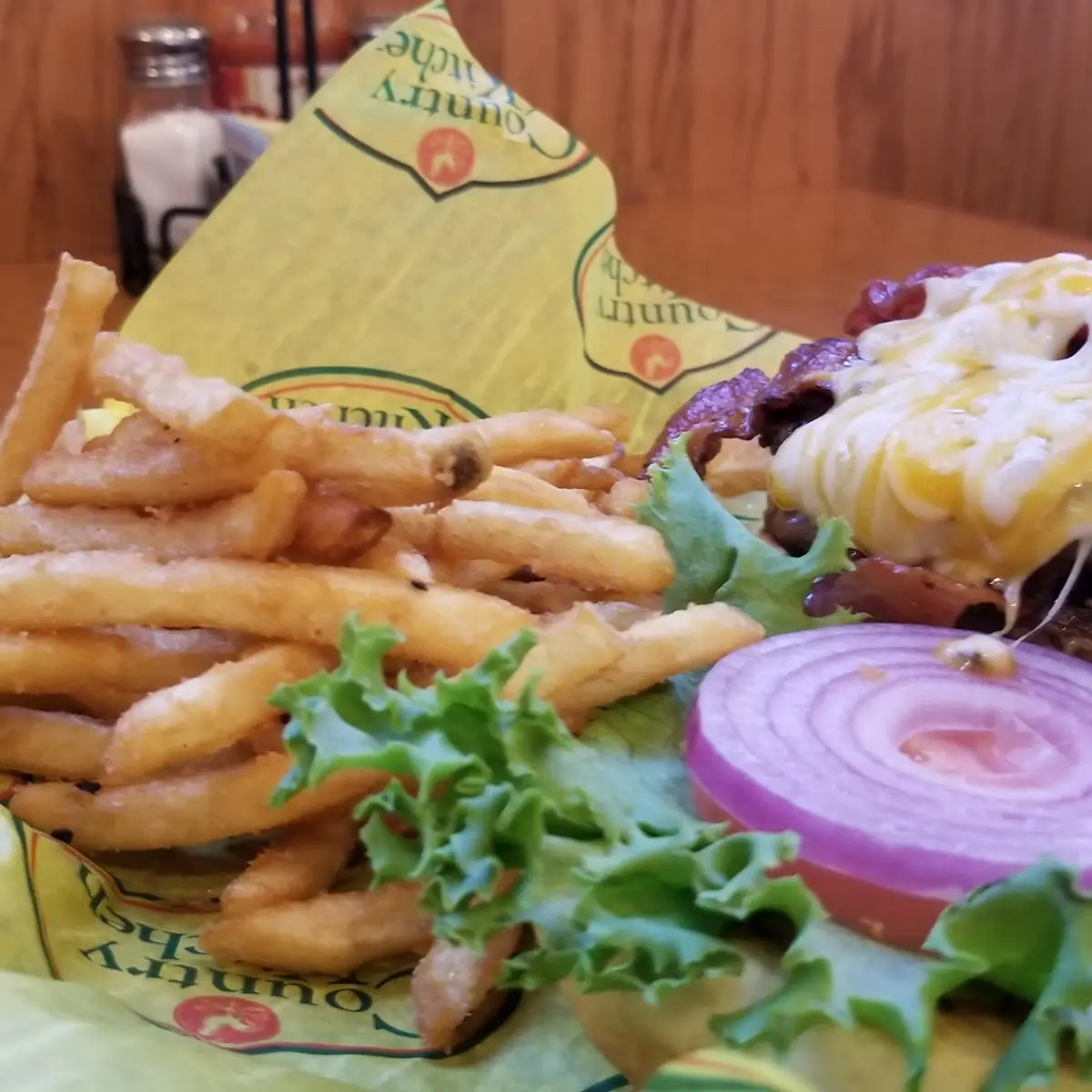 Double Cheeseburger with Fries