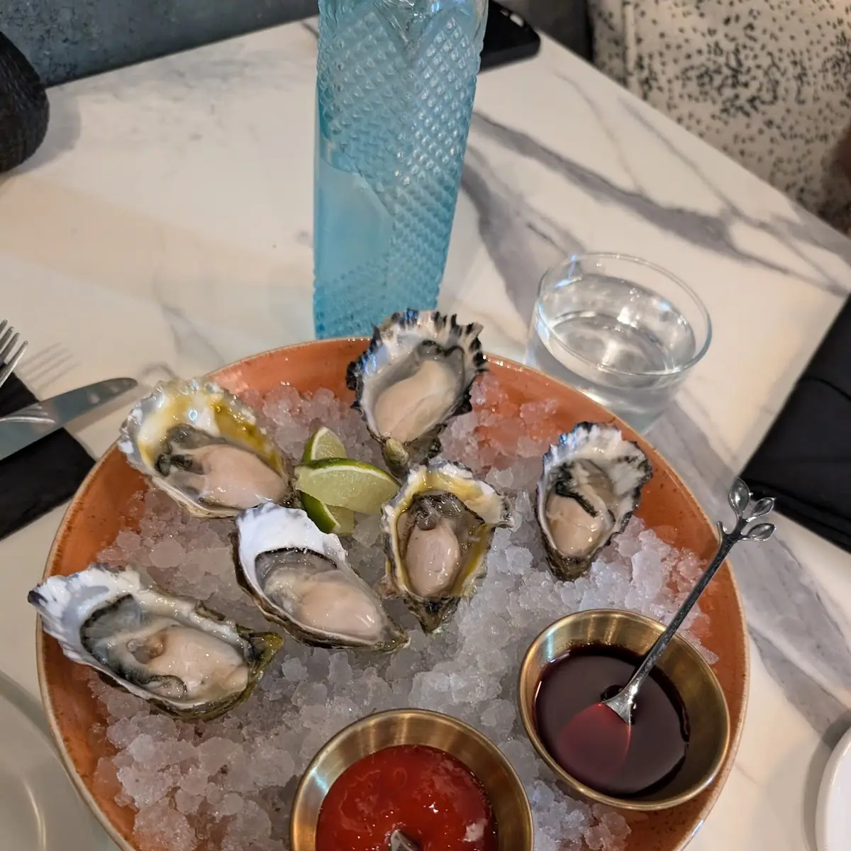 Half Dozen Oysters on the Shell