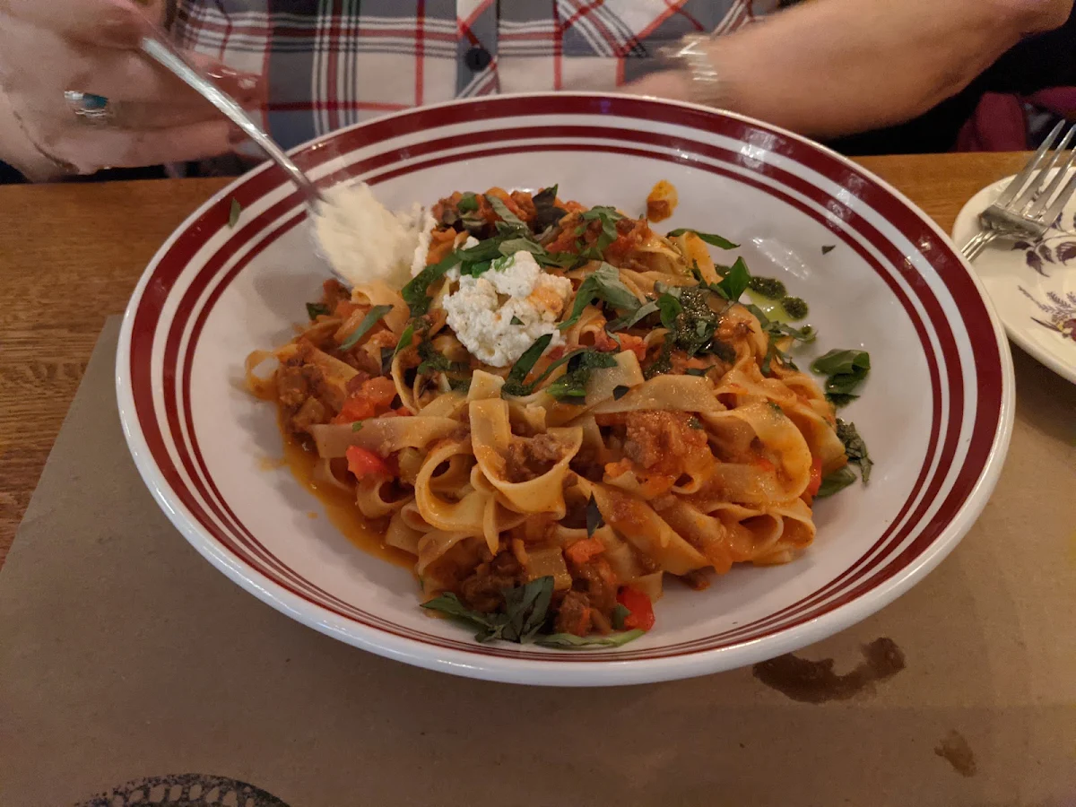Rigatoni Bolognese, Scaddabush Italian Kitchen & Bar Whitby