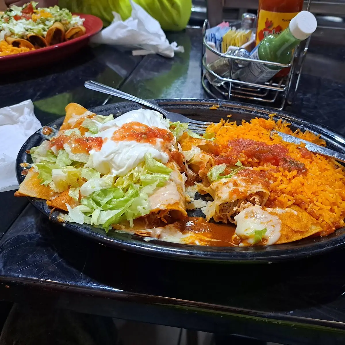 Chalupa & Cheese Enchilada