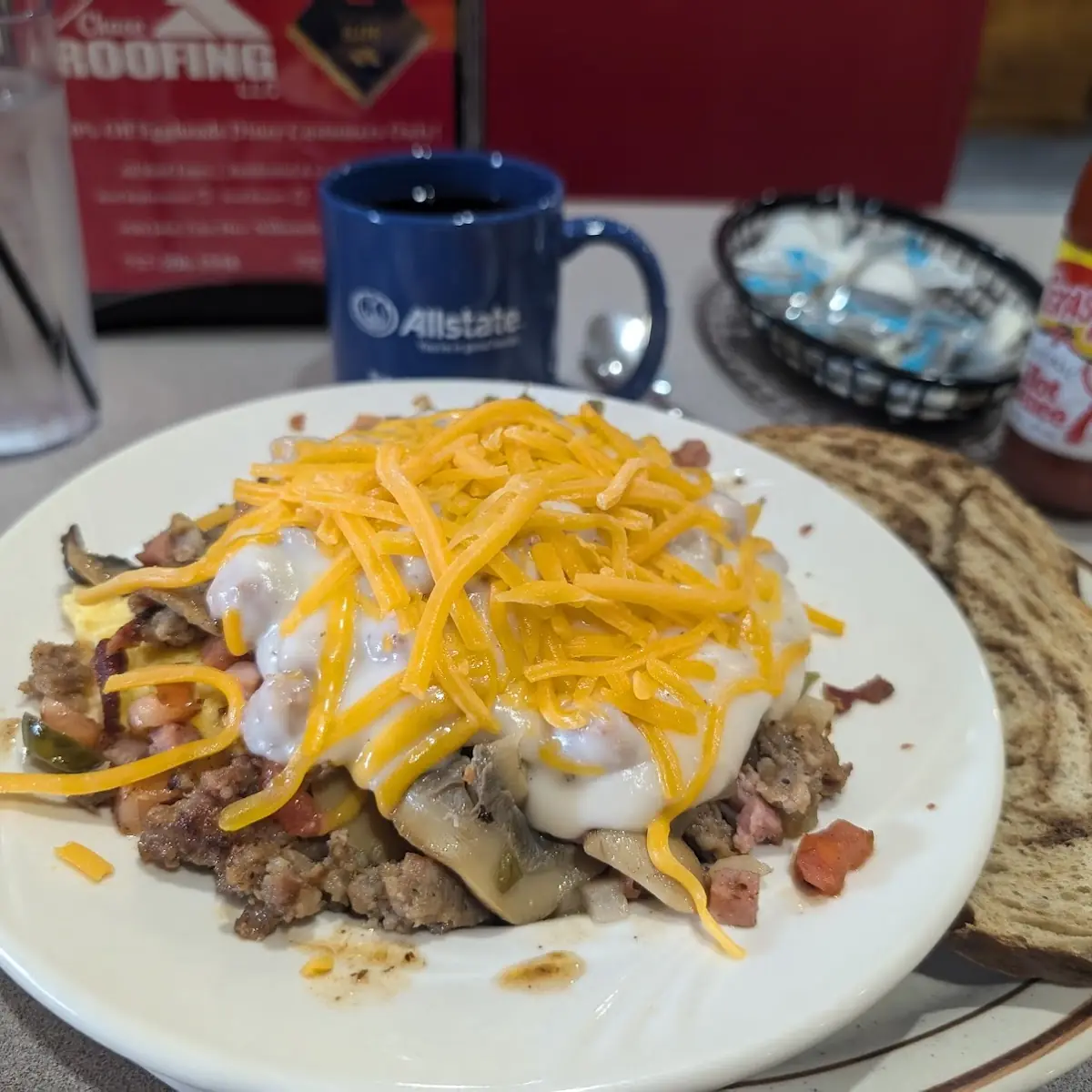 Cheddar Cheese Omelet