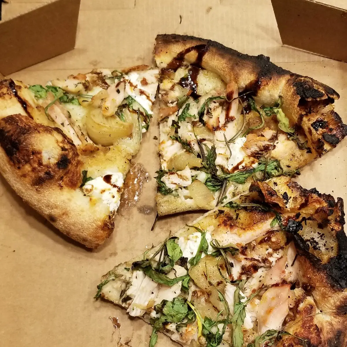 Roasted Chicken Pizza