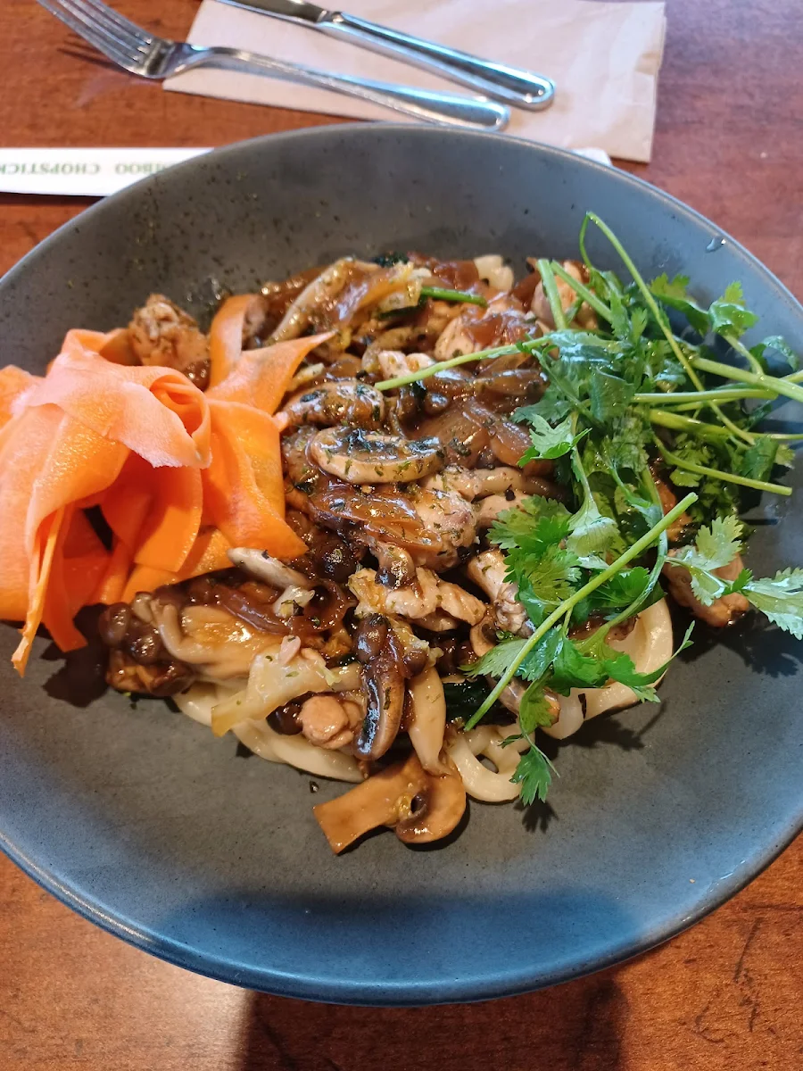 Chicken Yaki Soba Bowl