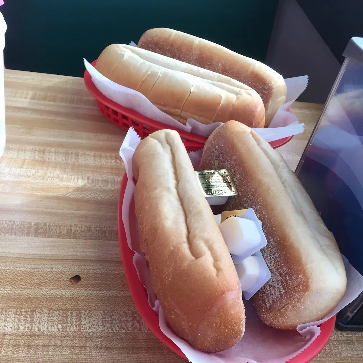 Bread Basket with Butter